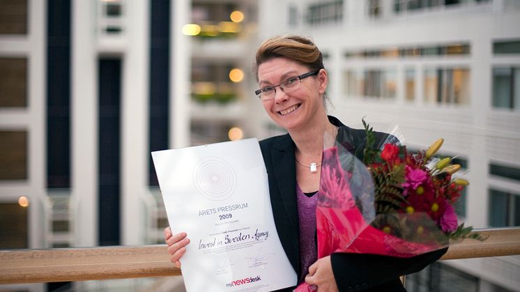 Vinnare årets pressrum 2009 - Offentlig sektor