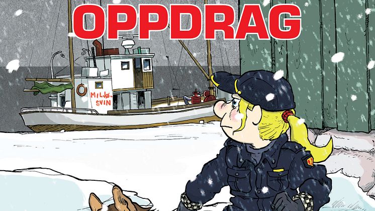 Ny barneroman i serien om Politihunden Falk