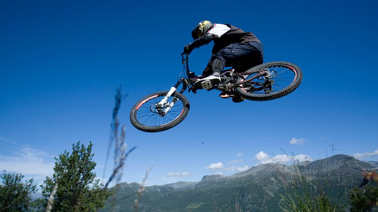 Down hill bike park i Hemsedal