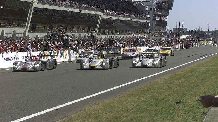 In 2000, Audi clinched a 1-2-3 win at le Mans with the R8