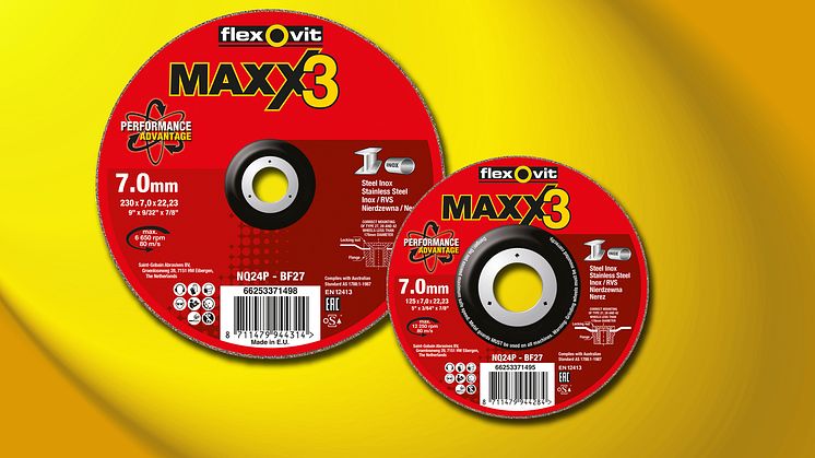 Flexovit Maxx3 Inox - Tuote