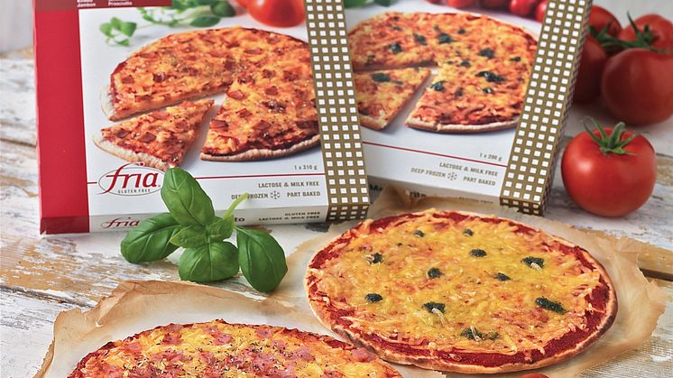 Frias glutenfria pizzor på galapremiären av "Bamse och tjuvstaden"