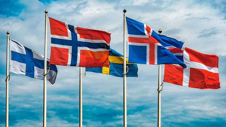Nordic flags