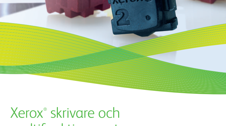 DocuPartner lanserar två nya Xerox färgskrivare i ColorQube-serien