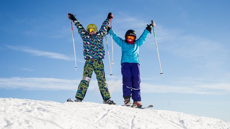 Blide jenter i Trysil