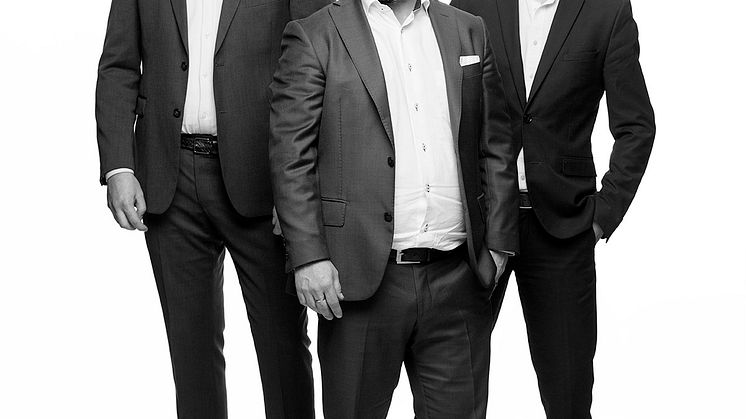 HusmanHagberg Kungälv; Simon Alerås, Cliff Magnusson och William Olsson.