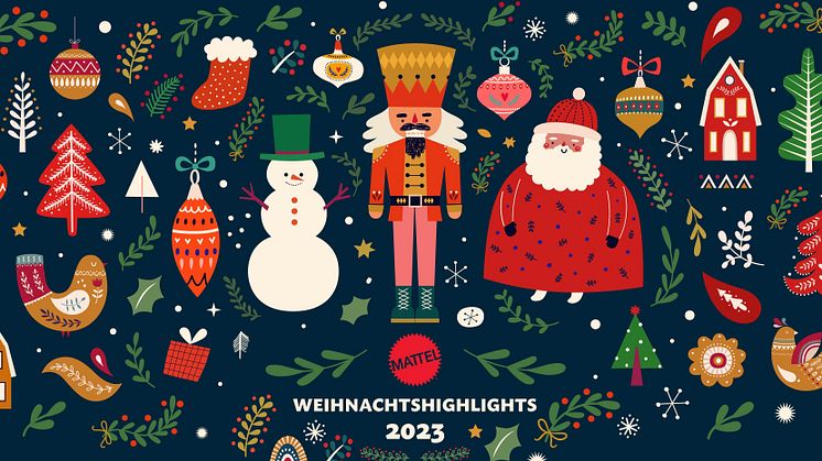 Weihnachten steht vor der Tür! Um die Entscheidung bei der großen Auswahl zu erleichtern, hat Mattel auch in diesem Jahr wieder exklusive Weihnachtshighlights zusammengestellt.