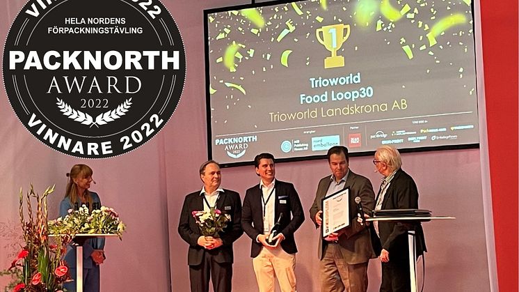 Trioworld wins Packnorth Award 2022 for recycled flexible food packaging 