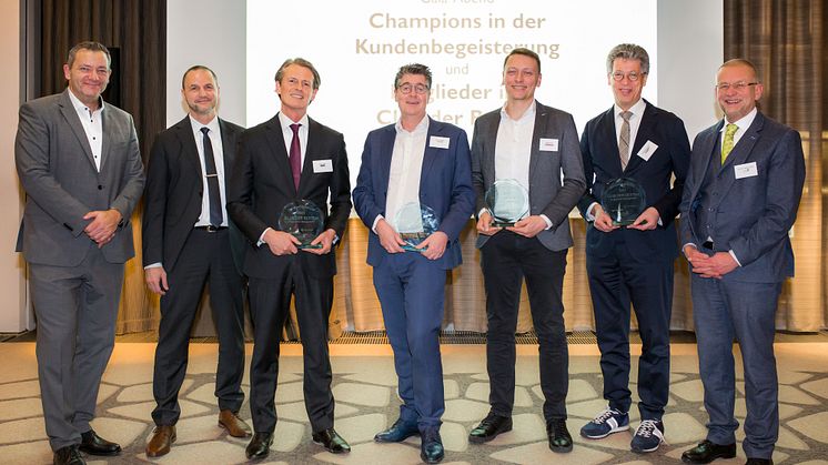 Am Donnerstagabend wurden in Köln die Service-Champions für ihre Mitgliedschaft im Club der Besten 2023 geehrt und mit einem Best Practice Zertifikat ausgezeichnet.