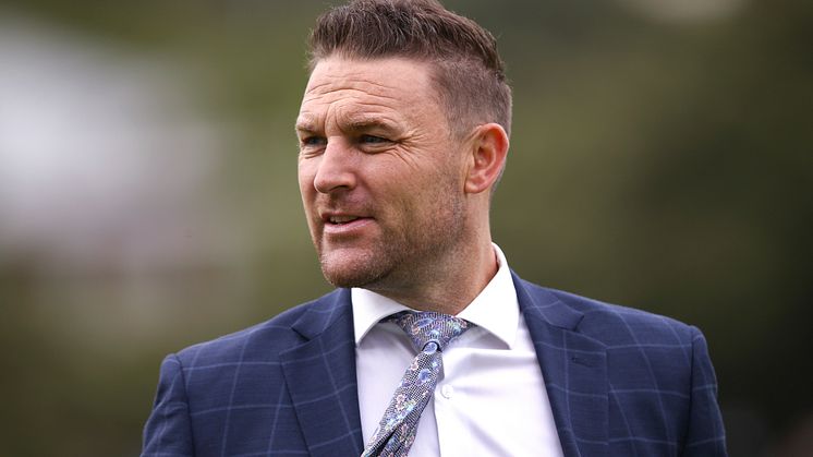 England Men's Test Head Coach, Brendon McCullum (Getty Images)