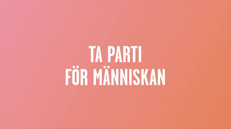 Hyresgästföreningens valfilm - Vi tar parti för människan