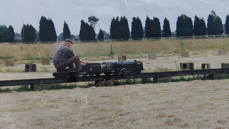 Douglas Johnson at Newport Pagnell steam railway club.jpg