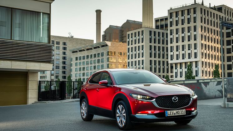 Mazda CX-30 i Soul Red Crystal