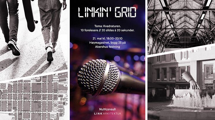 LINKIN’GRID: Tirsdag 21. mai kl. 18.00