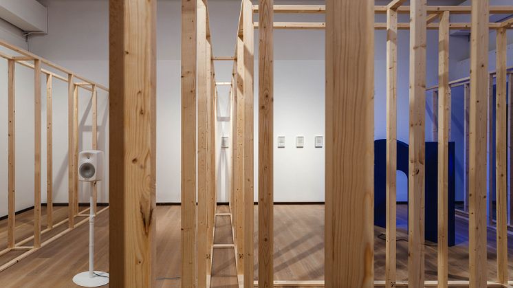 Installationsvy ”Dodge and or Burn” 5
