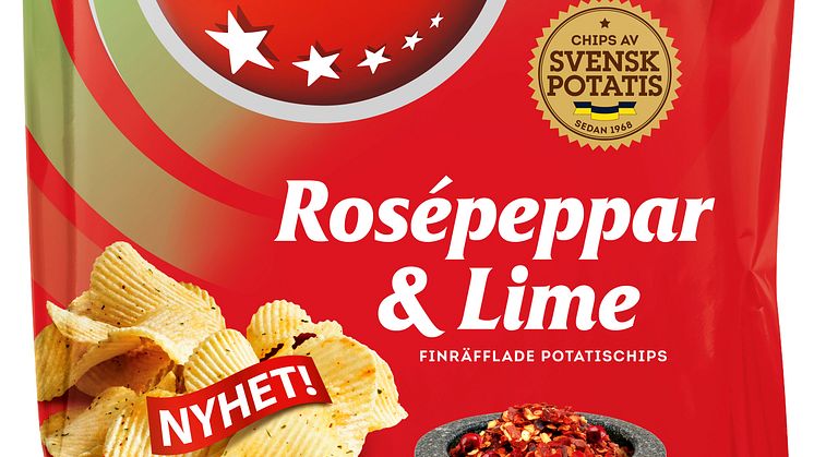 Rosépeppar & Lime