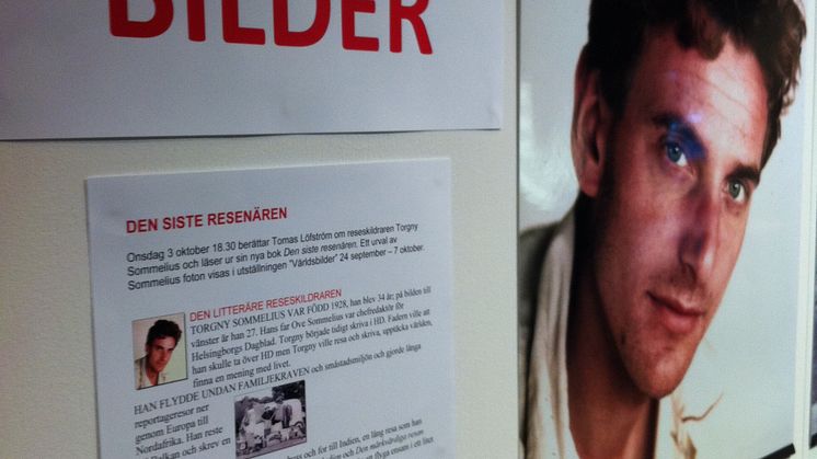 Reseskildraren Torgny Sommelius foton på Helsingborgs Stadsbibliotek