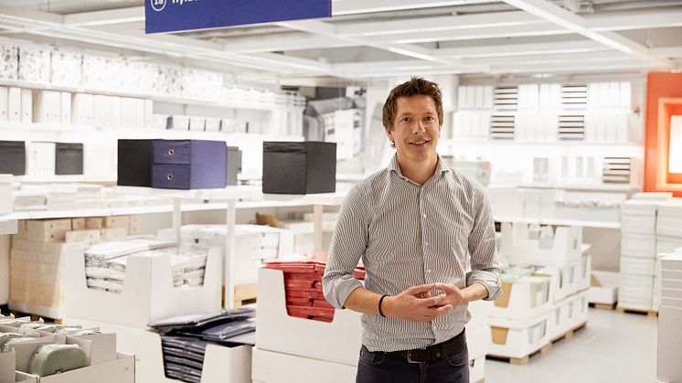 Johan Laurell, adm. direktør i IKEA Danmark. Find IKEAs årsrapport for FY18 vedhæftet nederst. 