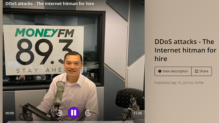 Source: Screen Shot taken from Money FM 89.3 