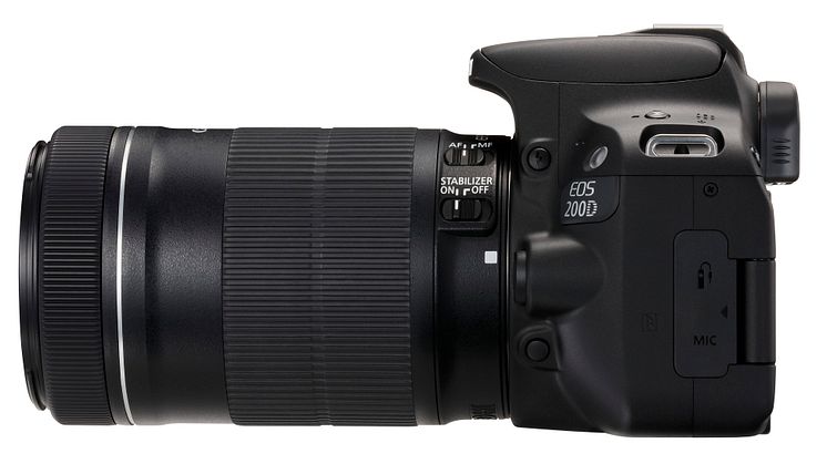 EOS 200D EF-S55-250ISSTM RIGHT SIDE