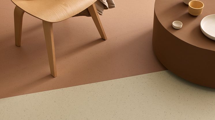 Marmoleum cocoa 3592 salted caramel 3590 meringue