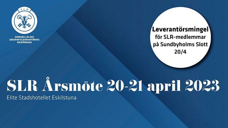 Anmäl er till leverantörsminglet!