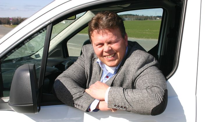 Johnny Løvli - ny salgssjef for nyttekjøretøy hos Ford Motor Norge