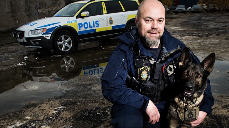 Årets polishund 2016 med förare