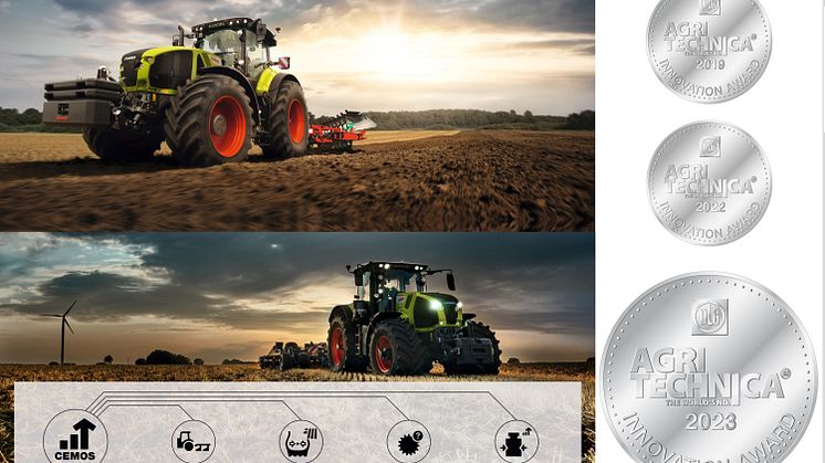 Two silver Agritechnica Innovation Awards for CLAAS and 3A
