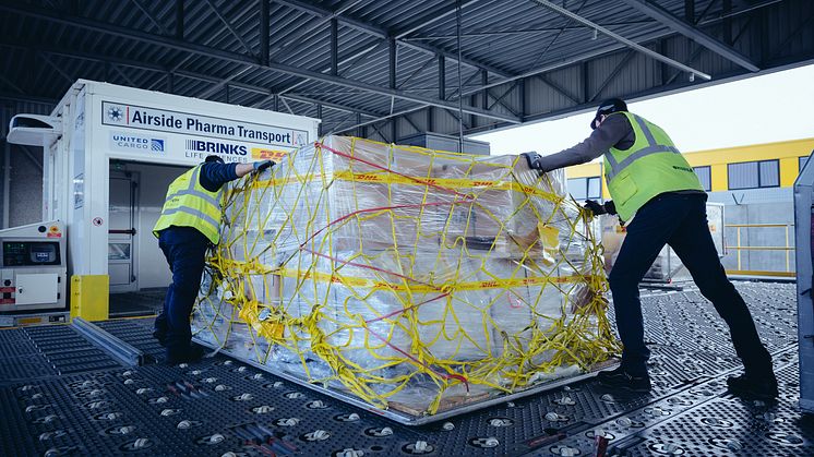 DHL har levererat 1 miljard doser Covid-19-vaccin