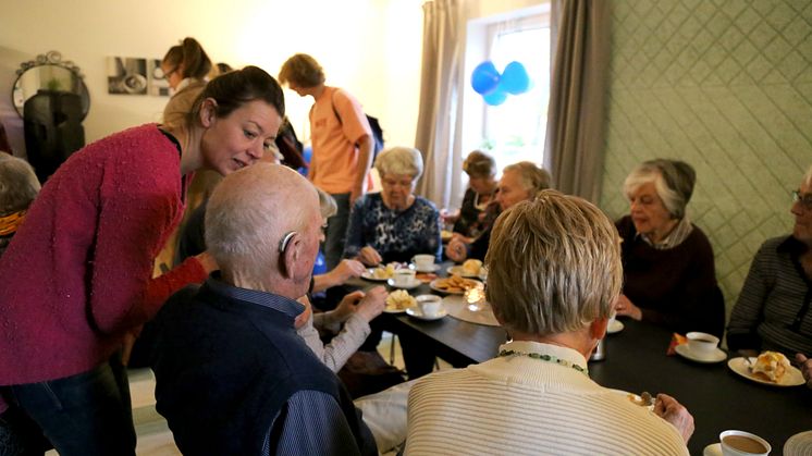 Invigning av trygghetsboende