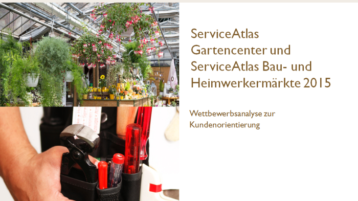 Die besten Baumärkte und Gartencenter aus Kundensicht 