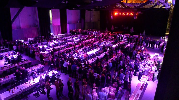 Event med sittande publik i Nova Arena