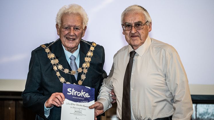 Southampton stroke survivor receives regional recognition
