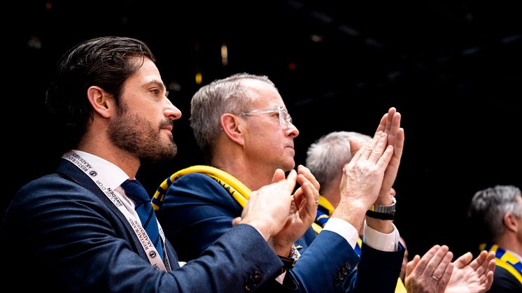 HKH Prins Carl Philip och Fredrik Eriksson - Bocuse d'Or Sweden 2023