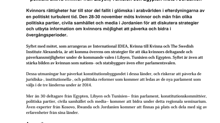 ”Nya strategier för en omvärld i förändring” 