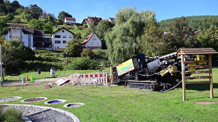 Spülbohrung bei Heimbuchenthal