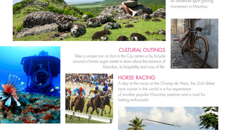 Broschüre Mauritius 365 und Off the Beaten Track