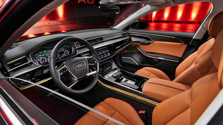 Audi A8 cockpit