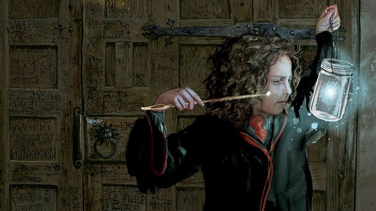 Illustrasjon fra Harry Potter og de vises stein, illustrert utgave. Illustrasjon: Jim Kay