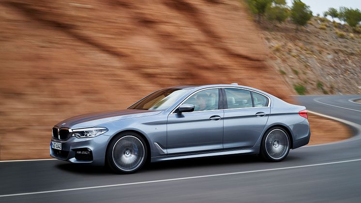 BMW 5-serie Sedan - kørebillede