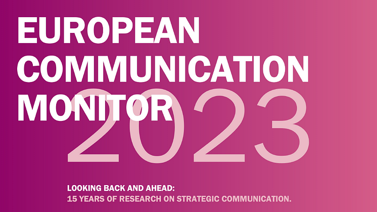 Enhancing trust and securing strategic alignment remain top challenges for the communications and PR profession in Europe 
