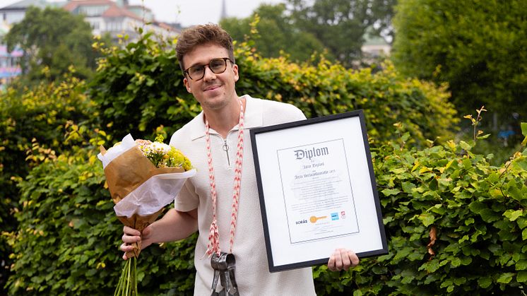 Adam Englund är årets Boråsambassadör 2023