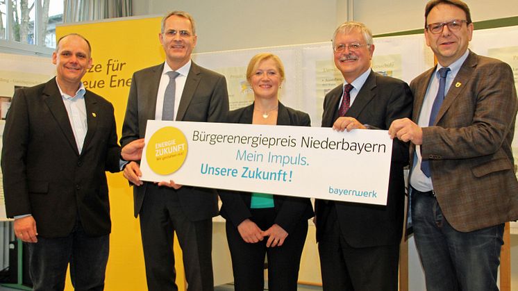 Bürgerenergiepreis Niederbayern 2016: Aufruf zum Bewerbungsstart