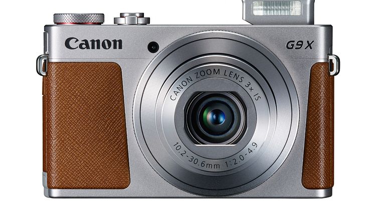 PowerShot G9 X SL Front Flash up