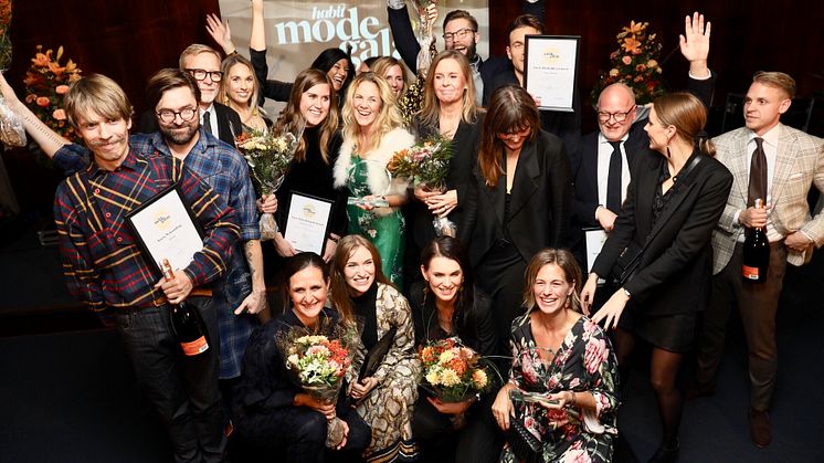 Alla vinnarna på Habit Modegalan 2018.