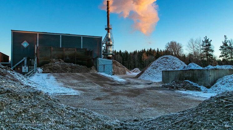 Fjärrvärmeanläggningen i Herrljunga