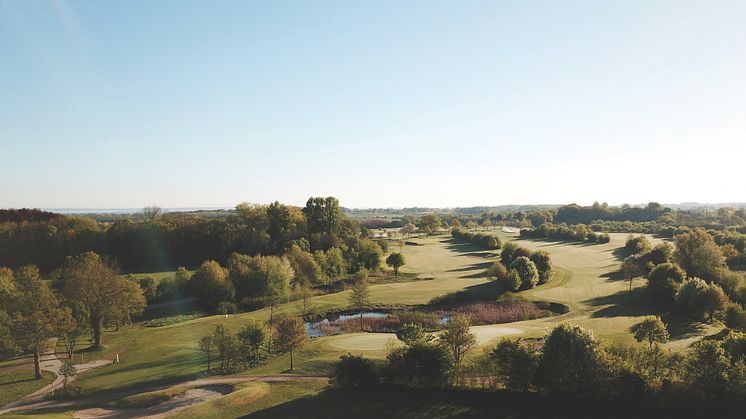 Golf course with great views.