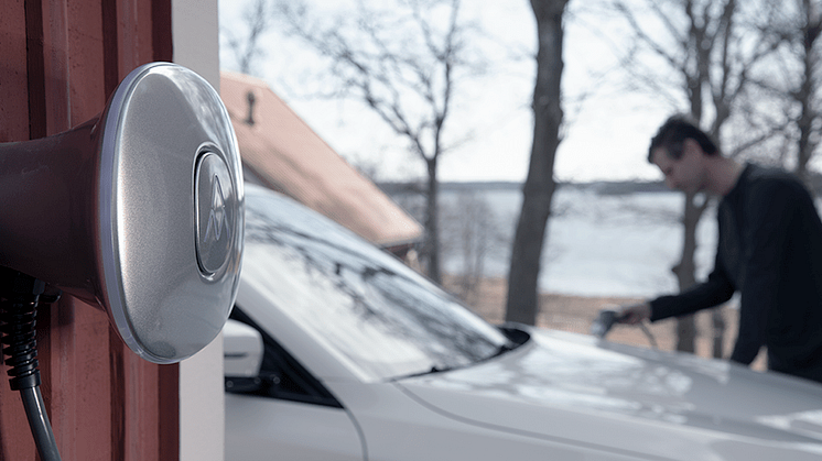 Laddboxar från Charge Amps installerat och klart från Autoexperten.