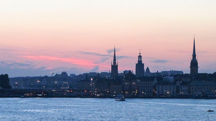 Gamla Stan i Stockholm ligger just där Mälaren möter Östersjön. Det är ett område som länge varit påverkat av staden. Foto: Gunnar Aneer/Azote.